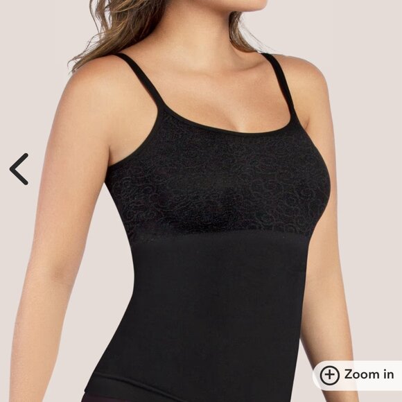 Curveez Incredibly Shaping Jacquard Cami [A3-24] - Picture 3 of 6